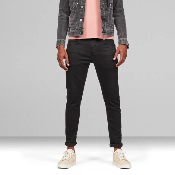 G-Star Other - Mens Size 40x32 G-Star Raw 3301 Slim Pitch Black Jeans NWT